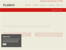 Tablet Screenshot of fotoautomaten-verleih.de